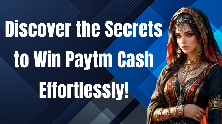 win paytm cash